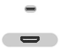 Видео переходник (адаптер) Wiretek USB Type C to HDMI Silver (WK-AHC) - миниатюра 2