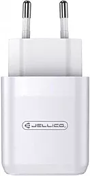 Мережевий зарядний пристрій Jellico A76 2.4a 2xUSB-A ports charger white - фото Мережевий зарядний пристрій Jellico A76 2.4a 2xUSB-A ports charger white