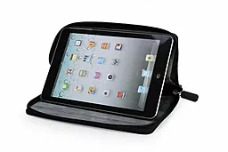 Чехол для планшета Tuff-Luv Roma Faux Leather Zip Case Cover (with Sleep Function) for the Apple iPad mini Black / Grey (I7_24) - миниатюра 2