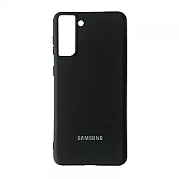 Чохол Epik Silicone Case Full для Samsung Galaxy S21 Plus Black