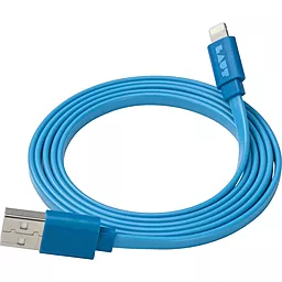 Кабель Laut USB-A - Lightning 12w 2.4a 1.2м cable Blue (LAUT_LK_LTN1.2_BL) - фото Кабель Laut USB-A - Lightning 12w 2.4a 1.2м cable Blue (LAUT_LK_LTN1.2_BL)