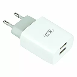 Сетевое зарядное устройство XO L57 2.4a 2xUSB-A ports charger white - фото Сетевое зарядное устройство XO L57 2.4a 2xUSB-A ports charger white