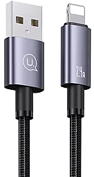 Кабель Usams US-SJ667 USB-A - Lightning 12w 2.4a 1.2м cable tarnish - фото Кабель Usams US-SJ667 USB-A - Lightning 12w 2.4a 1.2м cable tarnish