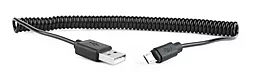Кабель Cablexpert USB-A - micro USB Cable Black (CC-mUSB2C-AMBM-6) - фото Кабель Cablexpert USB-A - micro USB Cable Black (CC-mUSB2C-AMBM-6)