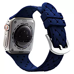 Змінний ремінець для розумного годинника Apple Watch Grid Weave 42/44/45/49mm Blue
