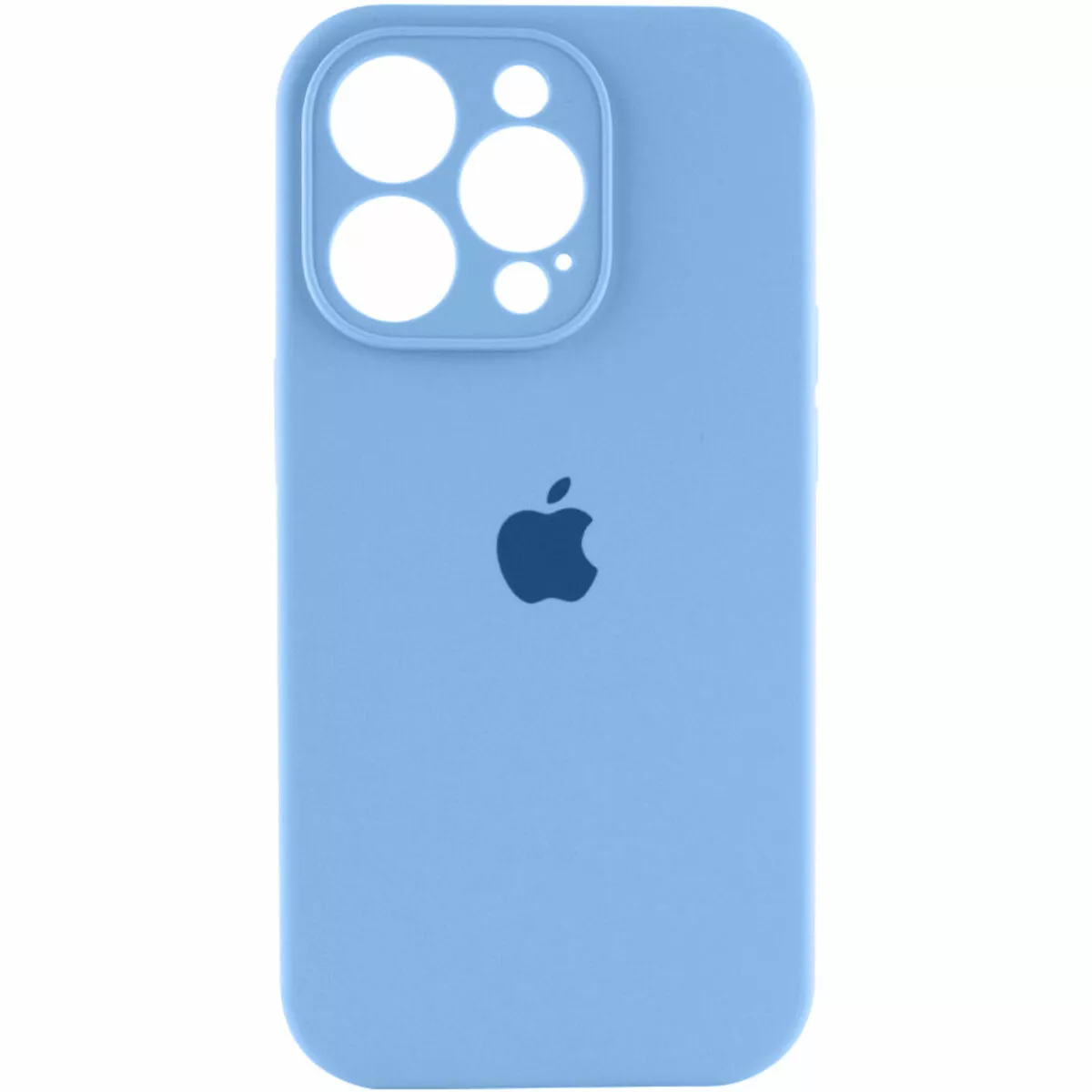 Чохол Silicone Case Full Camera для Apple iPhone 13 Pro Max  Cornflower - фото 1