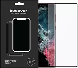 Защитное стекло BeCover для Samsung Galaxy S23 Ultra SM-S918 Black (709285)
