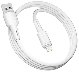 Кабель Ridea RC-CO10 CommonPro USB-A - Lightning 12w 2.4a 1м cable White - миниатюра 2