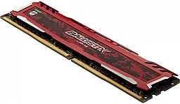 Оперативная память Crucial 8 GB DDR4 3000MHz Ballistix Sport LT Red (BLS8G4D30AESEK) - миниатюра 4