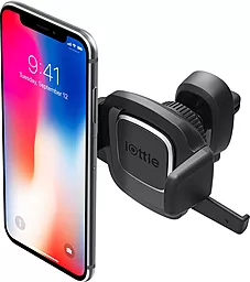 Держатель iOttie Easy One Touch 4 Air Vent Mount Black (HLCRIO126) - фото Держатель iOttie Easy One Touch 4 Air Vent Mount Black (HLCRIO126)