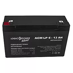 Акумуляторна батарея Logicpower 6V 12 Ah (LPM 6-12 AH) AGM (4159)