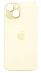 Задня кришка корпусу Apple iPhone 15 (big hole) Yellow