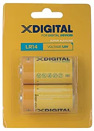 Батарейки X-digital Energy C/LR14 BL 2шт - фото Батарейки X-digital Energy C/LR14 BL 2шт