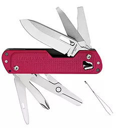 Мультитул Leatherman Free T4 Crimson (832871) - миниатюра 2 Мультитул Leatherman Free T4 Crimson (832871) - миниатюра 2