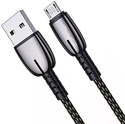 USB Кабель Jellico A19 15W 3.1A microUSB Cable Black
