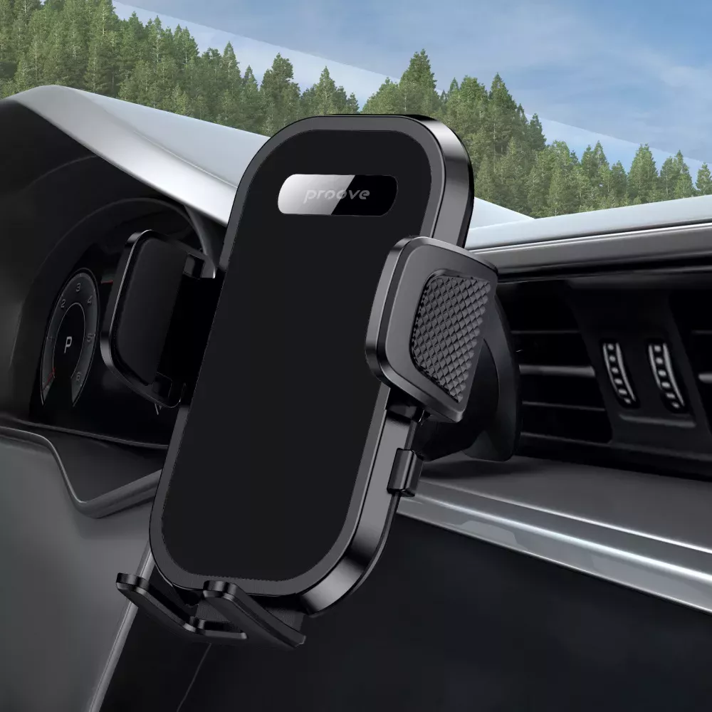 Тримач Proove Longway Silicone Air Outlet Car Mount Black (CHLW00000001) - фото 6