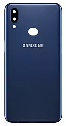 Задняя крышка корпуса Samsung Galaxy A10S 2019 A107 со стеклом камеры Blue
