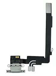 Нижній шлейф Apple iPhone 16 Pro Max з роз'ємом зарядки, з мікрофоном, Original White Titanium