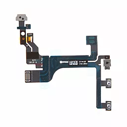 Шлейф iPhone 5C с кнопкой включения и регулировки громкости, микрофоном Original - фото Шлейф iPhone 5C с кнопкой включения и регулировки громкости, микрофоном Original