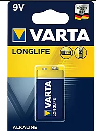 Батарейки Varta LONGLIFE EXTRA Krona bat Alkaline 1шт. - фото Батарейки Varta LONGLIFE EXTRA Krona bat Alkaline 1шт.