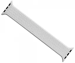Ремінець Silicone Braided Solo Loop M для Apple Watch 38mm/40mm/41mm White