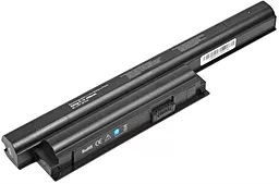 Аккумулятор для ноутбука Sony VGP-BPL26 / 11.1V 4400mAh / BPS26-3S2P-4400 Elements Pro Black