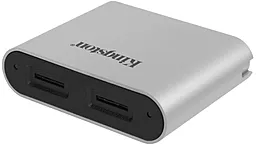 Картридер Kingston Workflow WFS-SDC gray (WFS-SDC) - фото Картридер Kingston Workflow WFS-SDC gray (WFS-SDC)