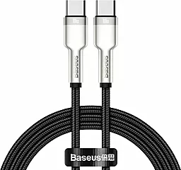 USB PD Кабель Baseus Cafule 20V 5A USB Type-C - Type-C Cable Black (CATJK-C01)