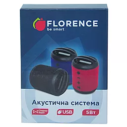 Колонки акустичні Florence FL-0453-R Red - мініатюра 4