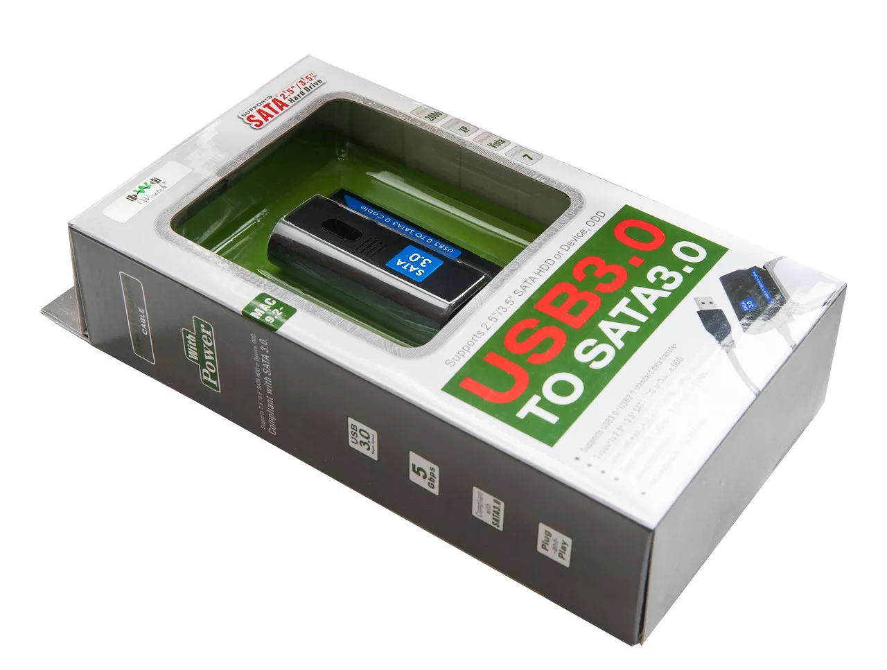 Адаптер Wiretek WK-UST3 USB3.1 to SATA3 - фото 3