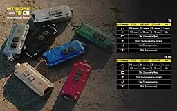 Фонарик Nitecore TIP (Cree XP-G2) Черный - миниатюра 24 Фонарик Nitecore TIP (Cree XP-G2) Черный - миниатюра 24