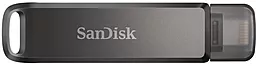 Флешка SanDisk iXpand Luxe 256 GB USB 3.1 + Type-C/Lightning (SDIX70N-256G-GN6NE) Black - фото Флешка SanDisk iXpand Luxe 256 GB USB 3.1 + Type-C/Lightning (SDIX70N-256G-GN6NE) Black