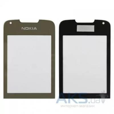 Корпусне скло дисплея Nokia 8800 Gold - фото 1