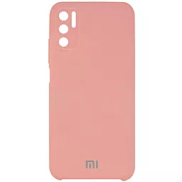 Чехол Epik Silicone Cover Full Camera (AAA) Xiaomi Redmi Note 10 5G, Poco M3 Pro Pink