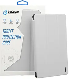 Чехол для планшета BeCover Ultra Slim Origami Transparent для Apple iPad 10.2 2019, 2020, 2021 Gray (711099) - фото Чехол для планшета BeCover Ultra Slim Origami Transparent для Apple iPad 10.2 2019, 2020, 2021 Gray (711099)