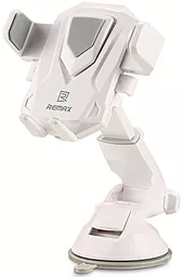 Держатель с автозажимом Remax Transformer Holder White/Grey (RM-C26) - фото Держатель с автозажимом Remax Transformer Holder White/Grey (RM-C26)