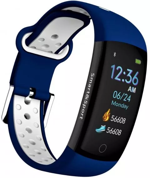 Фитнес-браслет LEMFO Q6S Blue - фото 3