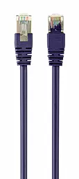 Патч-корд RJ-45 5м Cablexpert Cat. 6 FTP фіолетовий (PP6-5M/V)