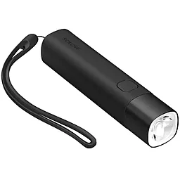 Фонарик аккумуляторный Xiaomi Solove X3S Portable Flashlight с функцией powerbank 3000 mAh Black - фото Фонарик аккумуляторный Xiaomi Solove X3S Portable Flashlight с функцией powerbank 3000 mAh Black