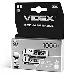 Аккумулятор Videx AA (R6) 1000mAh 2шт (23460) - фото Аккумулятор Videx AA (R6) 1000mAh 2шт (23460)