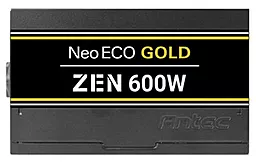 Блок живлення Antec 600W NE600G Zen EC (0-761345-11682-4) - мініатюра 2