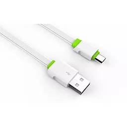 Кабель LDNio USB-A - micro USB 12w 2.4а 2м cable White (LS01) - мініатюра 5 Кабель LDNio USB-A - micro USB 12w 2.4а 2м cable White (LS01) - мініатюра 5