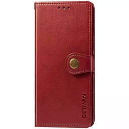 Чехол GETMAN Gallant (PU) для Xiaomi Redmi 12 4G Red