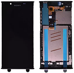 Дисплей Sony Xperia L1 (G3311, G3312, G3313) с тачскрином и рамкой, Black