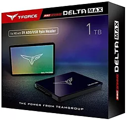 SSD Накопитель Team T-Force Delta Max RGB 1 TB (T253TM001T3C302) - миниатюра 3
