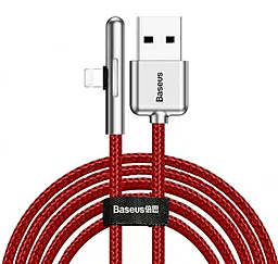Кабель Baseus Iridescent Lamp Mobile Game USB-A - Lightning 7.5w 2м cable Red (CAL7C-B09) - фото Кабель Baseus Iridescent Lamp Mobile Game USB-A - Lightning 7.5w 2м cable Red (CAL7C-B09)