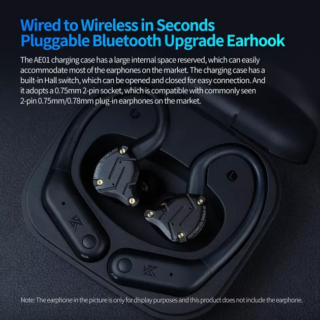 Bluetooth-модуль KZ AE01 з завушинами (C-pin) - фото 8