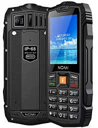 Мобильный телефон Nomi i2450 X-treme Black - фото Мобильный телефон Nomi i2450 X-treme Black