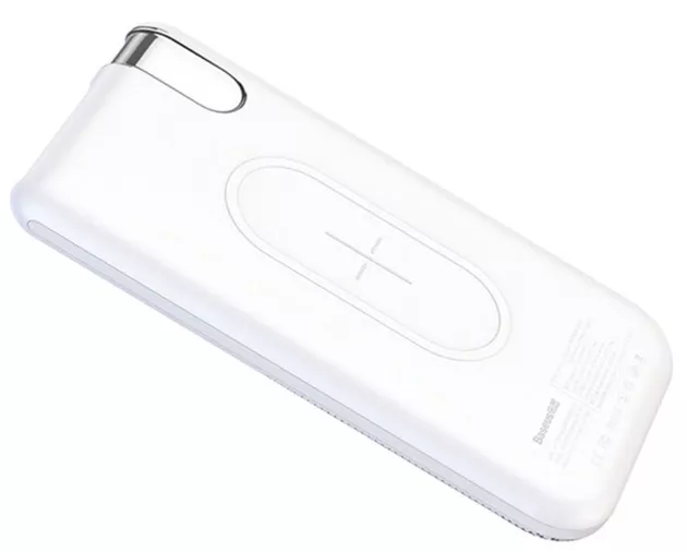 Повербанк Baseus Thin 10000mAh White (PPALL-QY02) - фото 3
