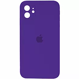 Чохол Silicone Case Full Camera for Apple iPhone 11 Amethist
